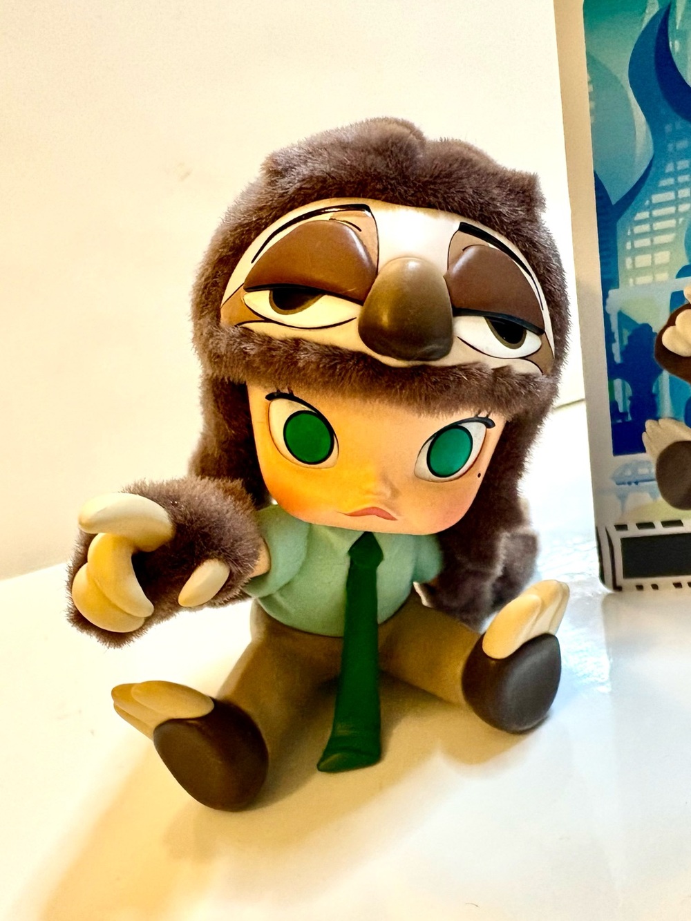POP MART Disney Zootopia × MOLLY – Flash the Sloth! Super Cute!